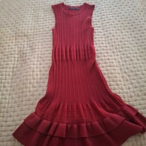 Karen Millen Sleeveless Stretch Knitted Dress